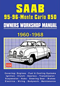 Boek: Saab 95, 96, Monte Carlo 850 (1960-1968) - Owners Workshop Manual - Owners Workshop Manual