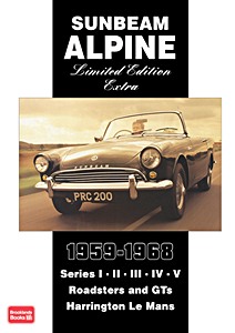 Buch: Sunbeam Alpine (1959-1968) - Brooklands Portfolio