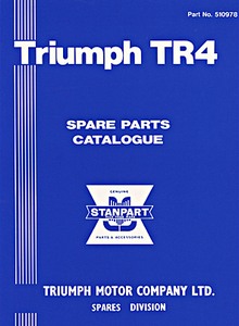 Boek: Triumph TR4 (1961-1964) - Spare Parts Catalogue 