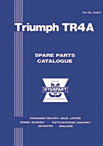 Boek: Triumph TR4A (1965-1968) - Spare Parts Catalogue 