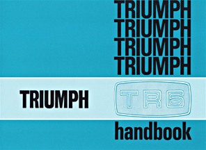 Buch: Triumph TR6 - Official Owners Handbook 