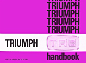 Livre: Triumph TR6 - Official Owners Handbook (USA 1975) 