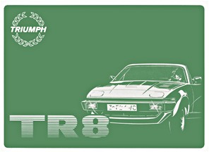 Livre : Triumph TR8 - Official Owner's Handbook (USA) 