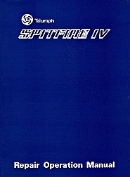 Książka: Triumph Spitfire Mk 4 (1971-1974) - Official Repair Operation Manual 