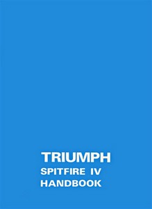 Book: Triumph Spitfire Mk 4 - Official Owner's Handbook 