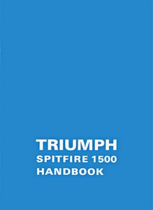 Livre: Triumph Spitfire 1500 - Official Owner's Handbook