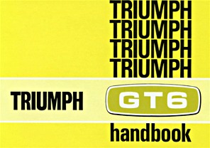 Livre: Triumph GT6 Mk 2 & GT6+ - Official Owner's Handbook