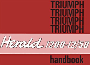 Boek: Triumph Herald 1200-12/50 - Official Owner's Handbook 