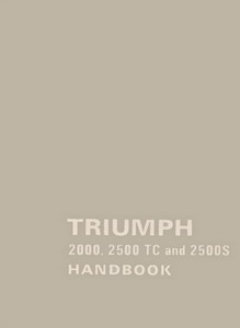 Książka: Triumph 2000, 2500 TC & 2500S - Official Owner's Handbook 