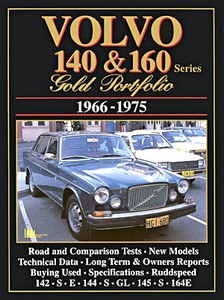 Boek: Volvo 140 & 160 Series (1966-1975) - Brooklands Gold Portfolio