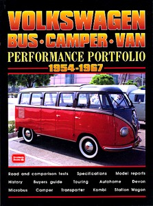 Livre: VW Bus - Camper - Van (1954-1967) - Brooklands Performance Portfolio