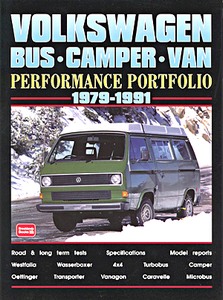 Livre: VW Bus - Camper - Van Performance Portfolio 1979-1991 - Brooklands Performance Portfolio
