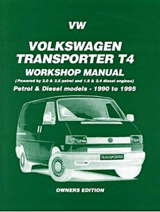 VW Transporter T4 - 2.0 & 2.5 Petrol / 1.9 & 2.4 Diesel (1990-1995) - Workshop Manual