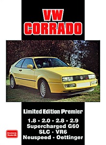 Boek: VW Corrado (1988-1995) - Brooklands Portfolio