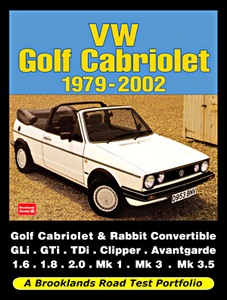 Książka: VW Golf Cabriolet 1979-2002