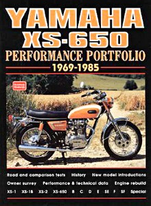 Boek: Yamaha XS-650 (1969-1985) - Brooklands Performance Portfolio