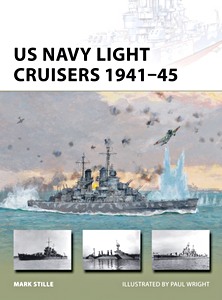 Cubierta libro US Navy Light Cruisers 1941-45