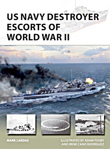 Omslag boek US Navy Destroyer Escorts of World War II