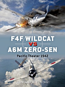 Cover book F4F Wildcat vs A6M Zero-Sen - Pacific, 1942