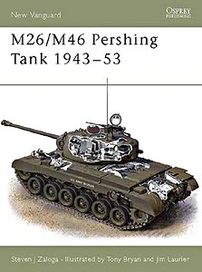 GBLB62029 Cubierta libro M26 / M46 Pershing Tank 1943-1953