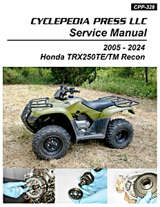 Instrukcja napraw: Honda TRX 250 TE/TM Recon (2005-2024)