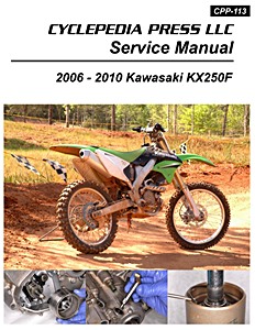 Kawasaki KX 250 F (2006-2010) | Cyclepedia Motorcycle Service Manual (CPP-113)