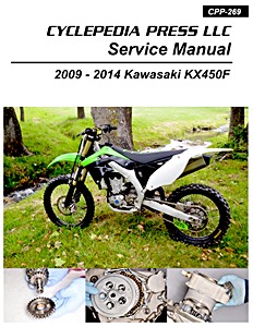 Kawasaki KX 450 F (2009-2014) | Cyclepedia Motorcycle Service Manual (CPP-269)