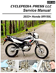 Honda XR 150 L (from 2023) | Cyclepedia Motorcycle Service Manual (CPP-334)