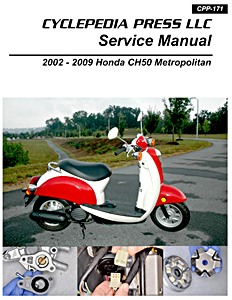 Manuel d'atelier: Honda CHF 50 Metropolitan (2002-2009) and CHF 50 P Metropolitan II (2002-2005)