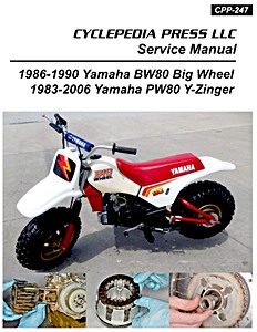 Instrukcja napraw: Yamaha PW 80 Y-Zinger (1983-2006) and BW 80 Big Wheel (1986-1990)