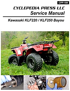 1988-2011 Kawasaki KLF 220 KLF 250 Bayou