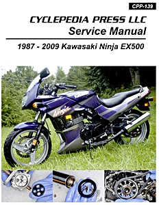 Manual de taller: Kawasaki EX 500 Ninja 500 (1987-2009)