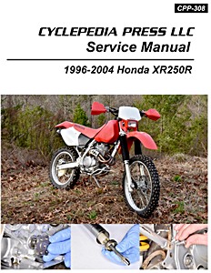 Honda XR 250 R (1996-2004) | Cyclepedia Motorcycle Service Manual (CPP-308)