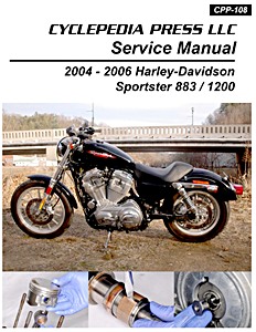Harley-Davidson XL 883 and XL 1200 Sportster (2004-2006) | Cyclepedia Motorcycle Service Manual (CPP-108)
