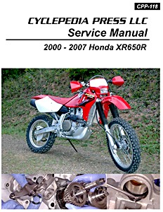Honda XR 650 R (2000-2007) | Cyclepedia Motorcycle Service Manual (CPP-118)