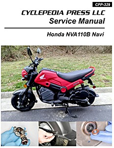 Honda NVA 110 B Navi | Cyclepedia Motorcycle Service Manual (CPP-329)