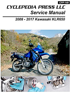 Kawasaki KLR 650 (2008-2017) | Cyclepedia Motorcycle Service Manual (CPP-149)