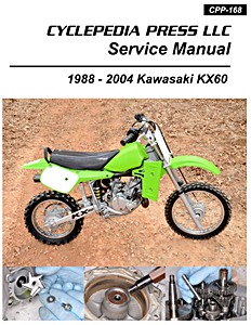 Kawasaki KX 60 (1988-2004) | Cyclepedia Motorcycle Service Manual (CPP-168)