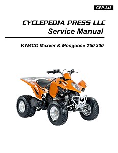 Kymco Maxxer 250 / 300 and Mongoose 250 / 300