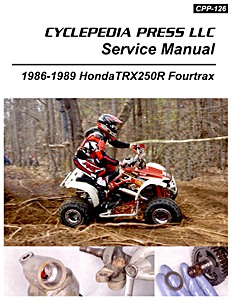 Instrukcja napraw: Honda TRX 250 R Fourtrax (1986-1989)