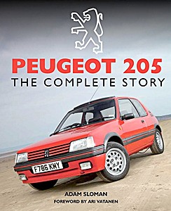 GCRP78677 Okładka książki Peugeot 205 - The Complete Story