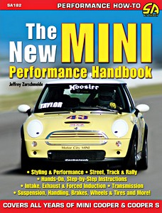 Okładka instrukcji napraw The New Mini Performance Handbook