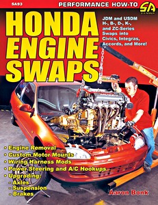 SA093HO Okładka instrukcji napraw Honda Engine Swaps