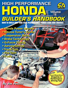 Okładka instrukcji napraw High Performance Honda Builder's Handbook (Volume 2)