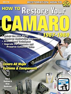 Okładka instrukcji napraw How to Restore Your Camaro 1967-1969