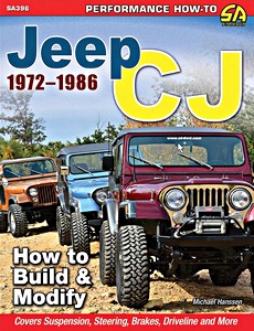 Portada manual Jeep CJ (1972-1986) : How to Build & Modify - Suspension, Steering, Brakes, Driveline and More
