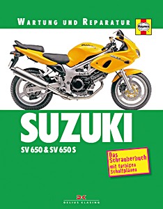 Couverture revue technique Suzuki SV 650 & SV 650 S (1999-2002)