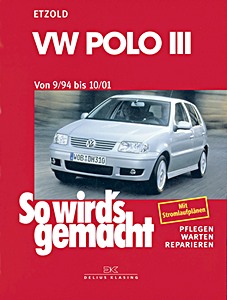 Umschlag Reparaturhandbuch VW Polo III - Benziner und Diesel (9/1994-10/2001)