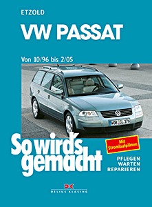 Portada manual VW Passat - Benziner und Diesel (10/1996-2/2005)