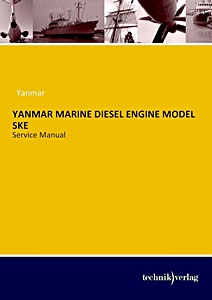 Książka: Yanmar Model SKE Marine Diesel Engine WSM